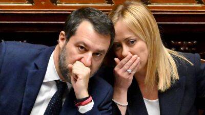 Giorgia Meloni sets out vision for Italy in maiden speech as PM