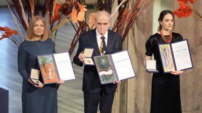 Laureates honoured at Nobel Peace Prize ceremony in Oslo