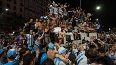'We deserve this!': Argentines erupt in joy after epic World Cup final