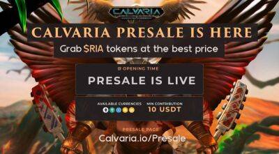 Crypto Gaming's Next Big Thing: Play to Earn with Calvaria – Only 28% of Tokens Left