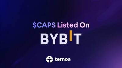 Ternoa’s CAPS Now Listed on Bybit
