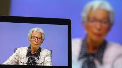 Watch Christine Lagarde speak after the ECB surprises markets with larger rate hike