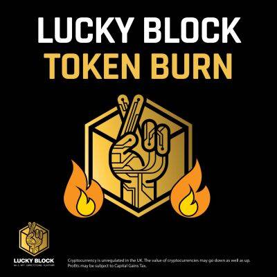 Lucky Block Price Pump Incoming With Burn Program Starting Soon