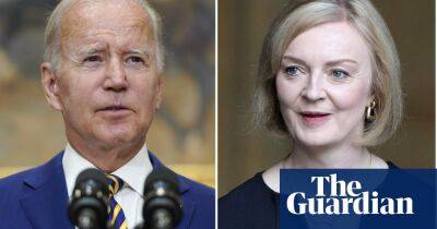 No US trade deal on the horizon, admits Truss as she flies in for Biden meeting