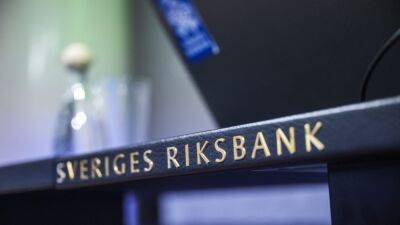 Sweden's central bank launches 100 basis point rate hike, says 'inflation is too high'