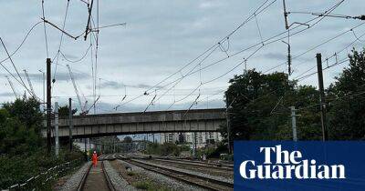 Third day of rail disruption after electric wires damaged