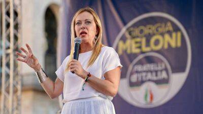 Italy election: Meloni 'ready to break taboo' and become Italy's first female PM