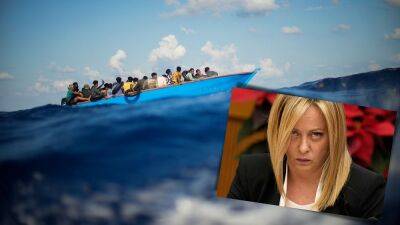 Huge surge in Italy migrant arrivals despite PM Meloni's 'naval blockade' pledge