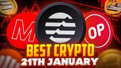 Best Crypto to Buy Today 21st January – APTOS, MEMAG, OP, FGHT, HBAR, CCHG, SOL, RIA, MANA, TARO, D2T