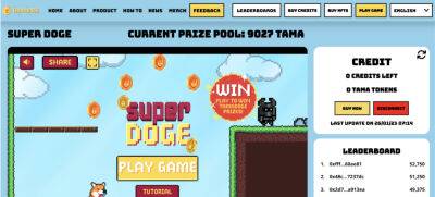 Tamadoge Launches Super Doge – Its First Play-to-Earn Arcade Game