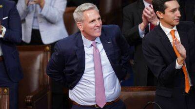 US Republican Kevin McCarthy elected as House Speaker after 15 rounds of voting