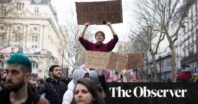 ‘Working till we drop’: why women are on the front line of French pension protests