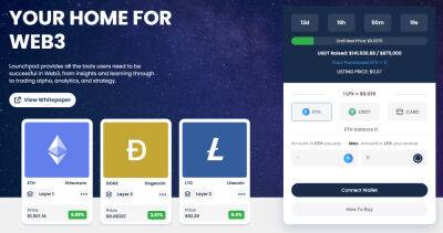 Crypto’s First Web3 Portal Launchpad Starts Presale Today – Raises $140,000 Almost Instantly
