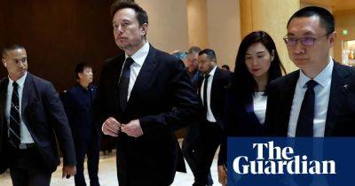 Twitter and Tesla’s interests at odds in Elon Musk’s quiet China visit