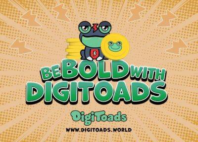 DigiToads (TOADS) Rise to Prominence as Pepe (PEPE) & Dogecoin (DOGE) Craze Subsides